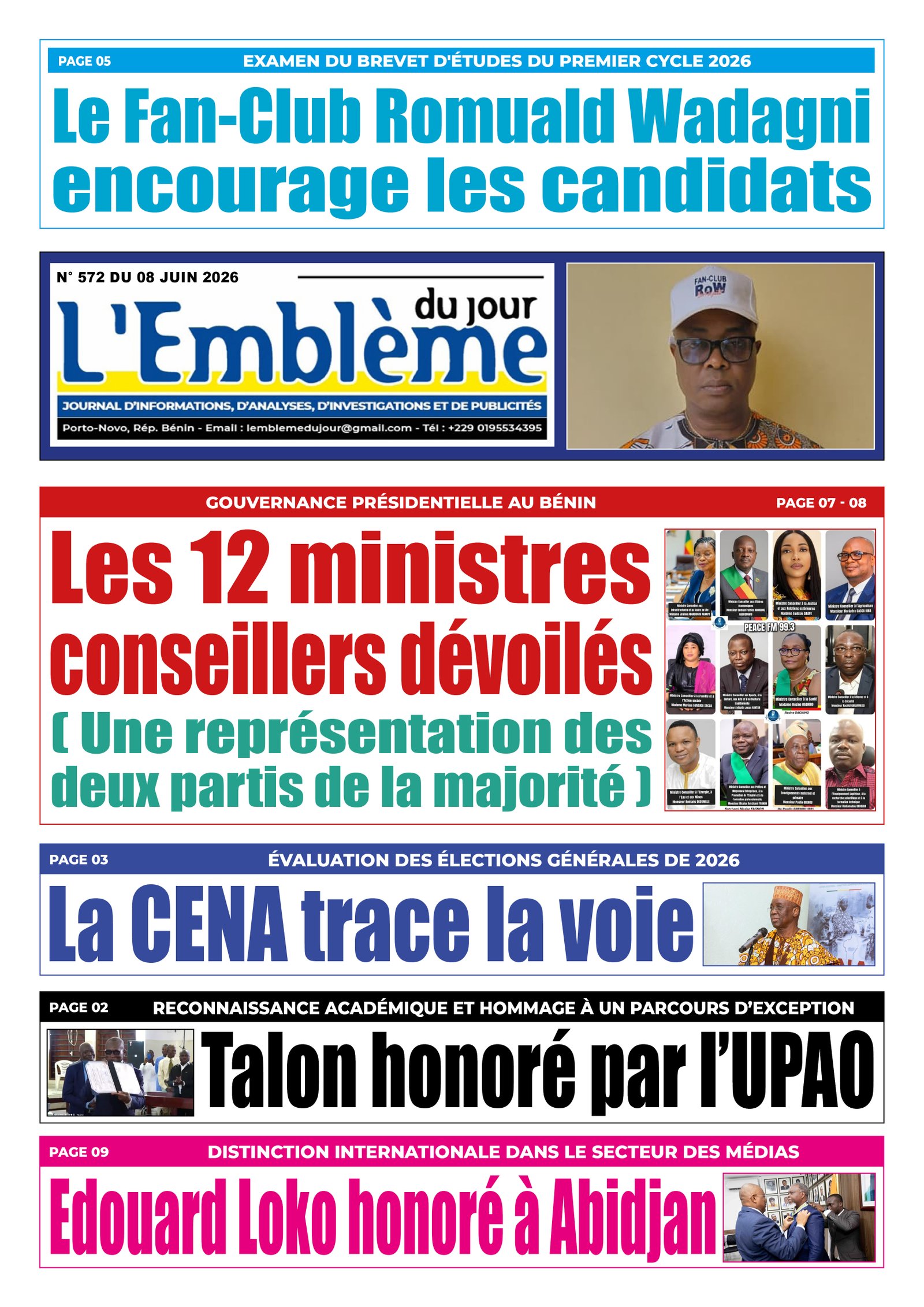 Parution du 08/06/2026