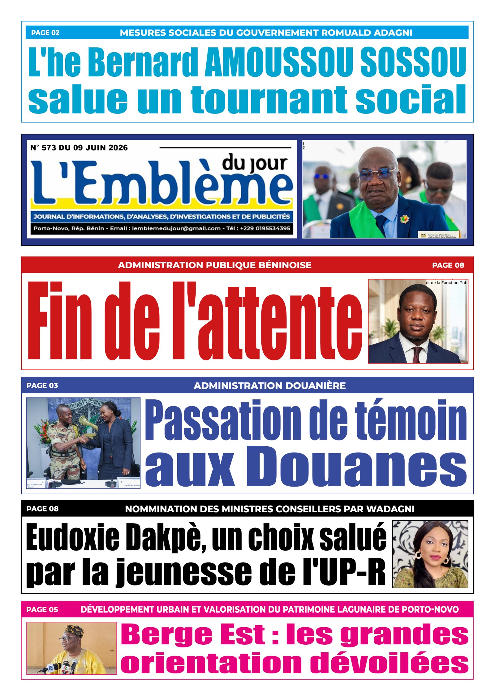 Parution du 09/06/2026