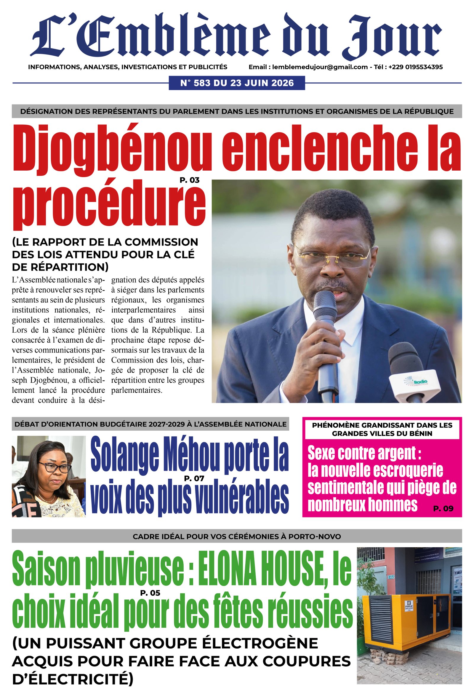 Parution du 23/06/2026