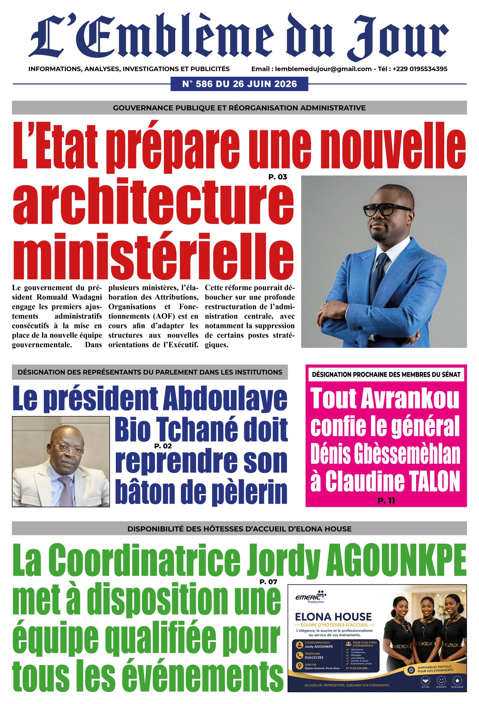 Parution du 26/06/2026