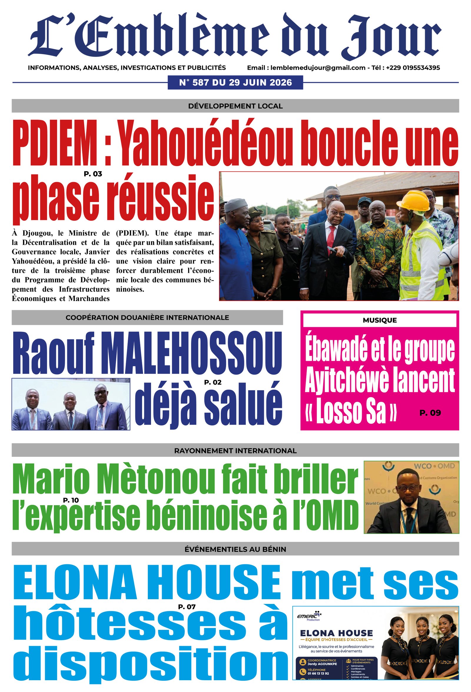 Parution du 29/06/2026