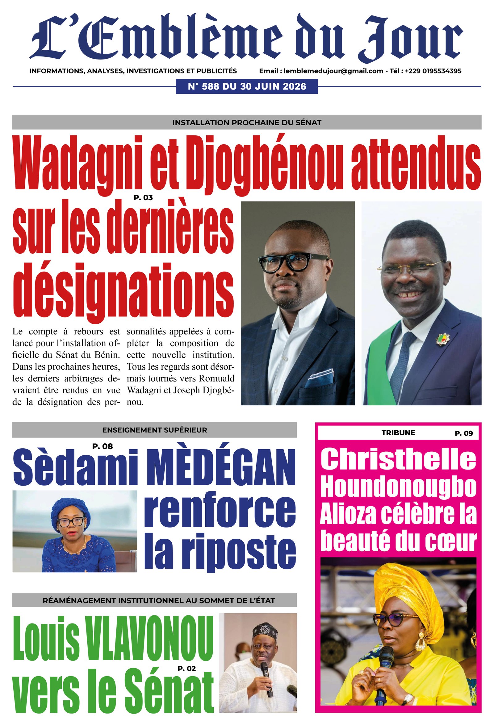 Parution du 30/06/2026