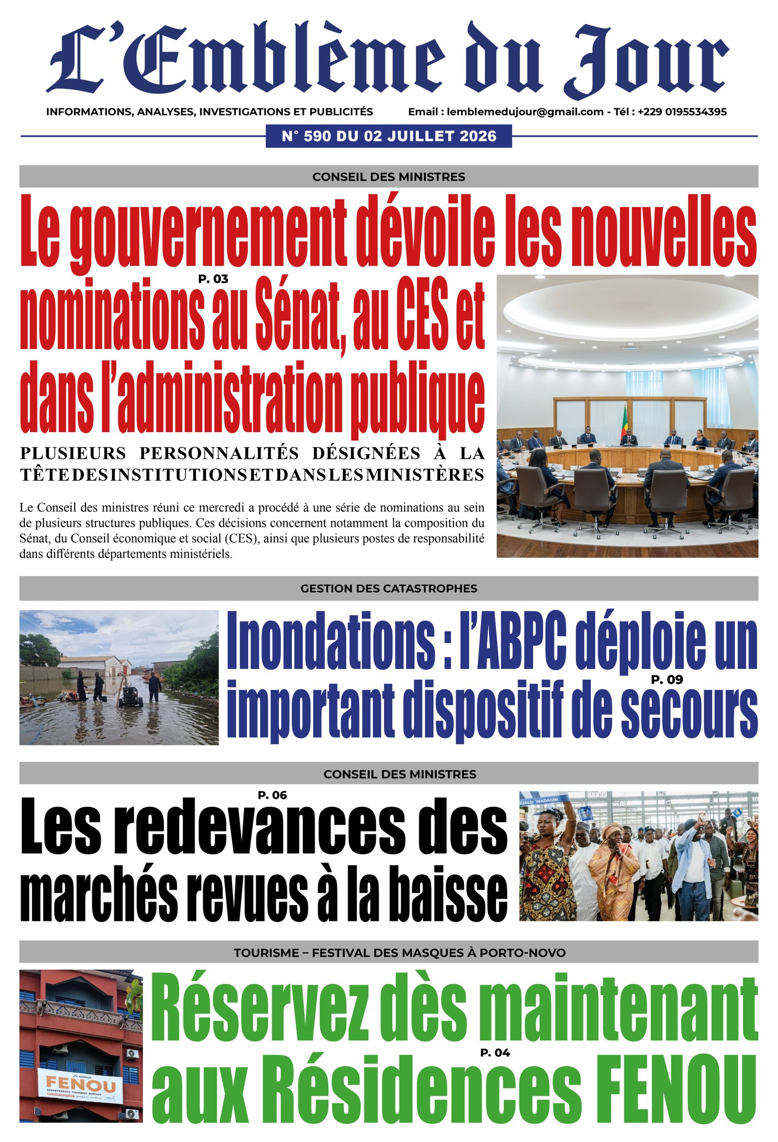 Parution du 02/07/2026
