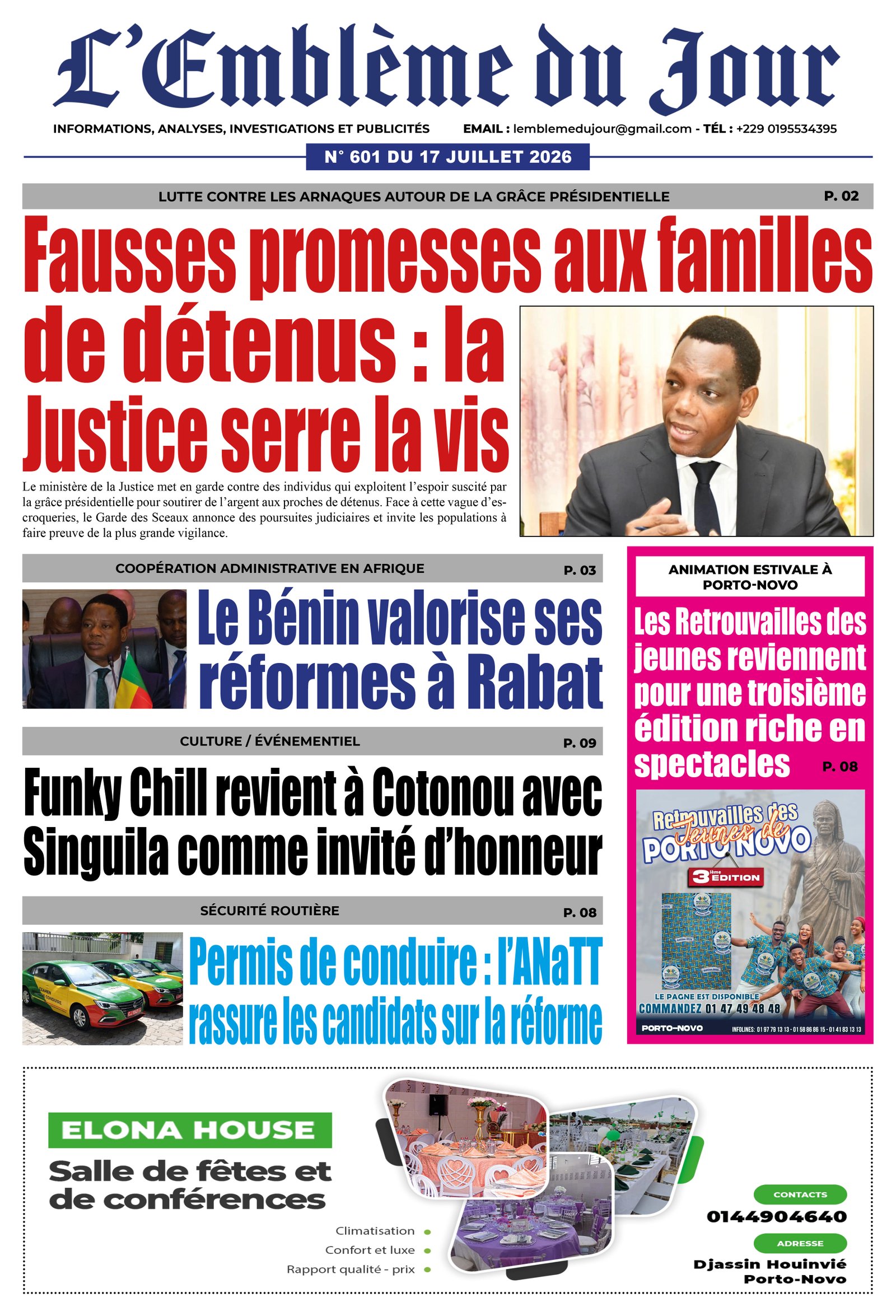 Parution du 17/07/2026
