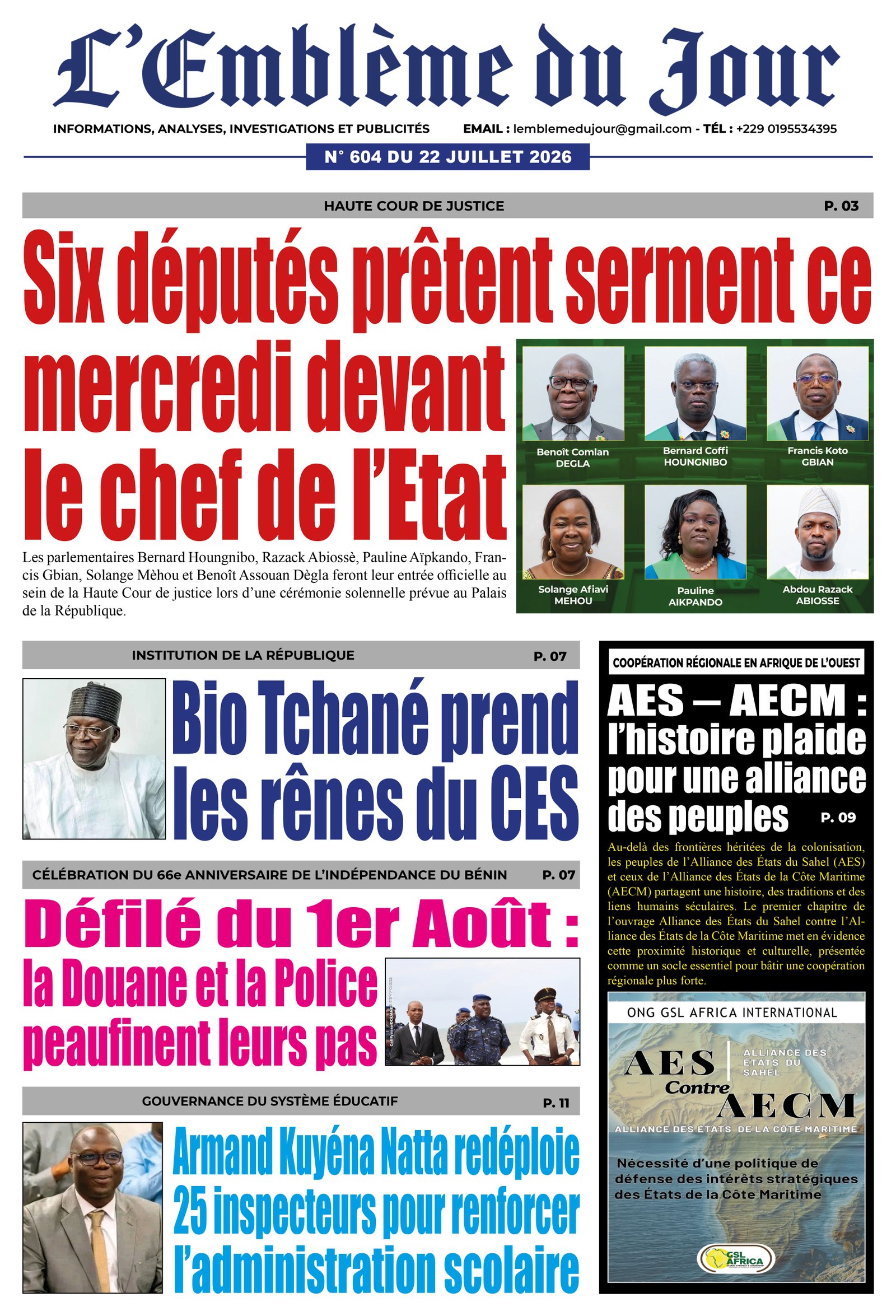 Parution du 22/07/2026