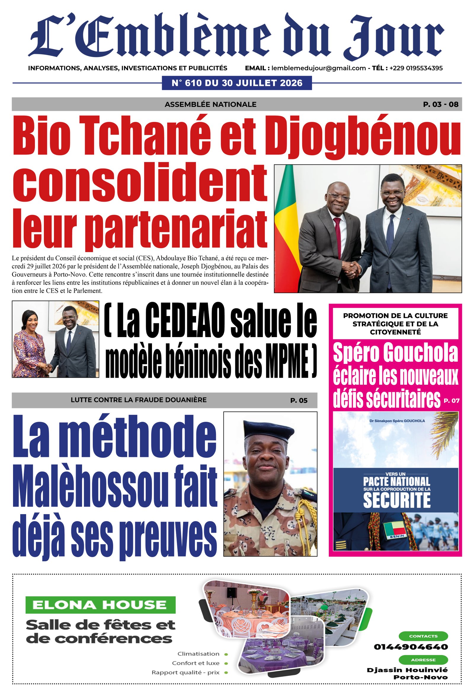 Parution du 30/07/2026