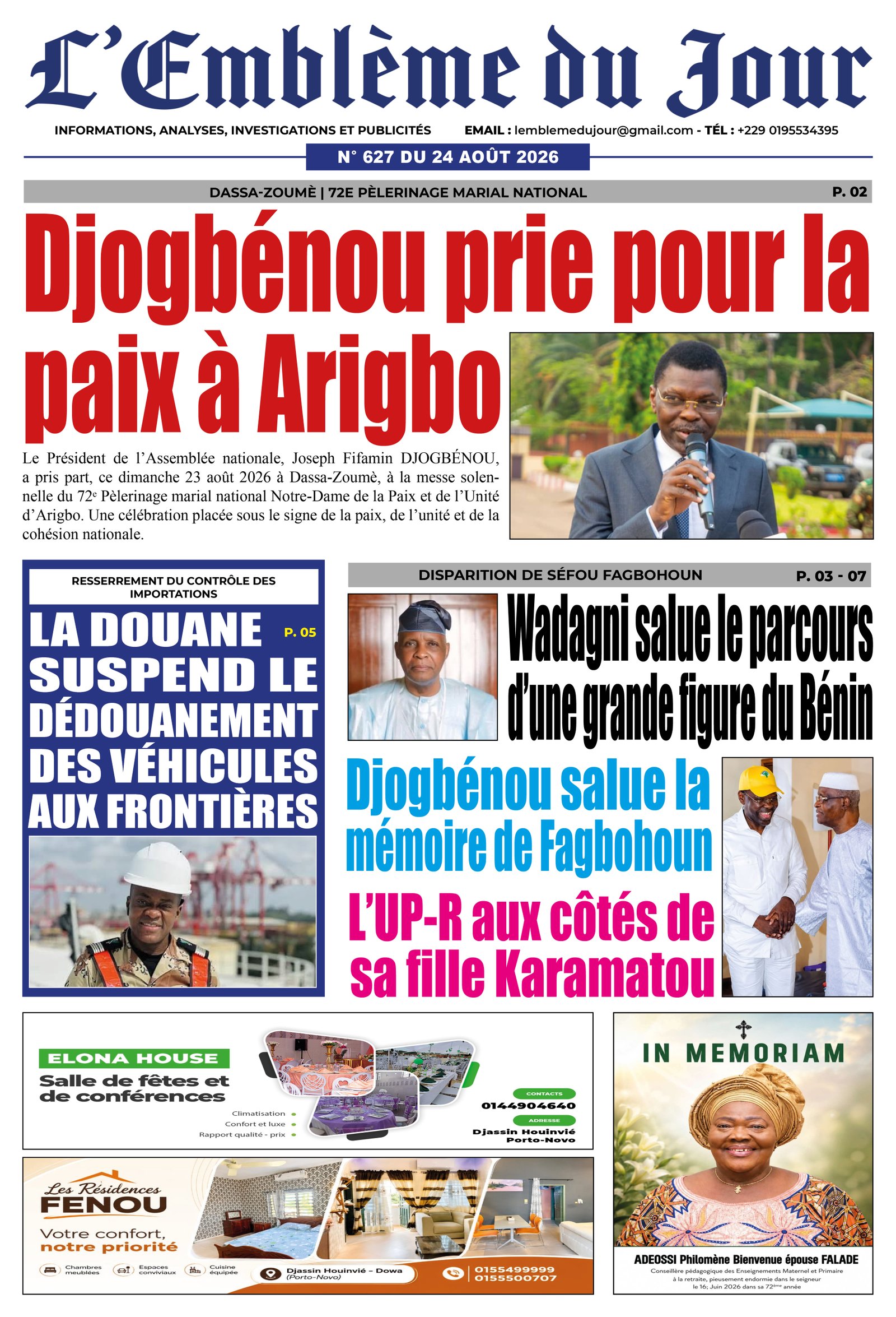 Parution du 24/08/2026